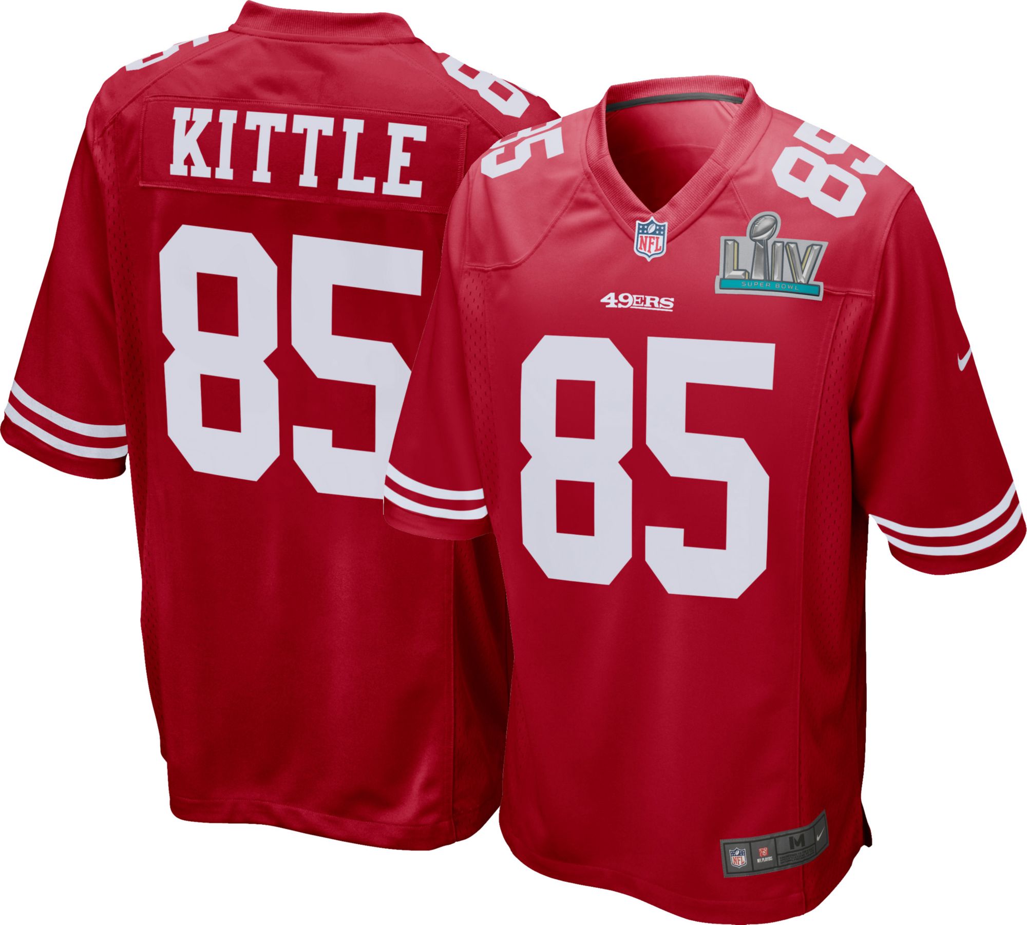 san francisco 49ers home jersey color