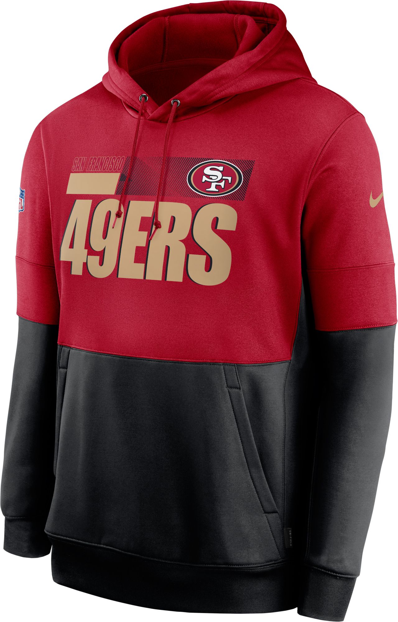 49ers nike sideline hoodie