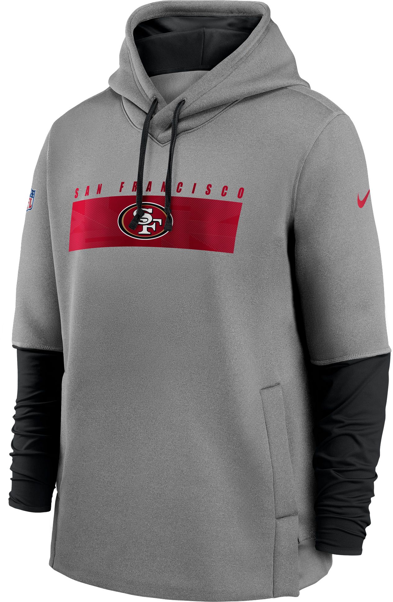 49ers therma fit hoodie