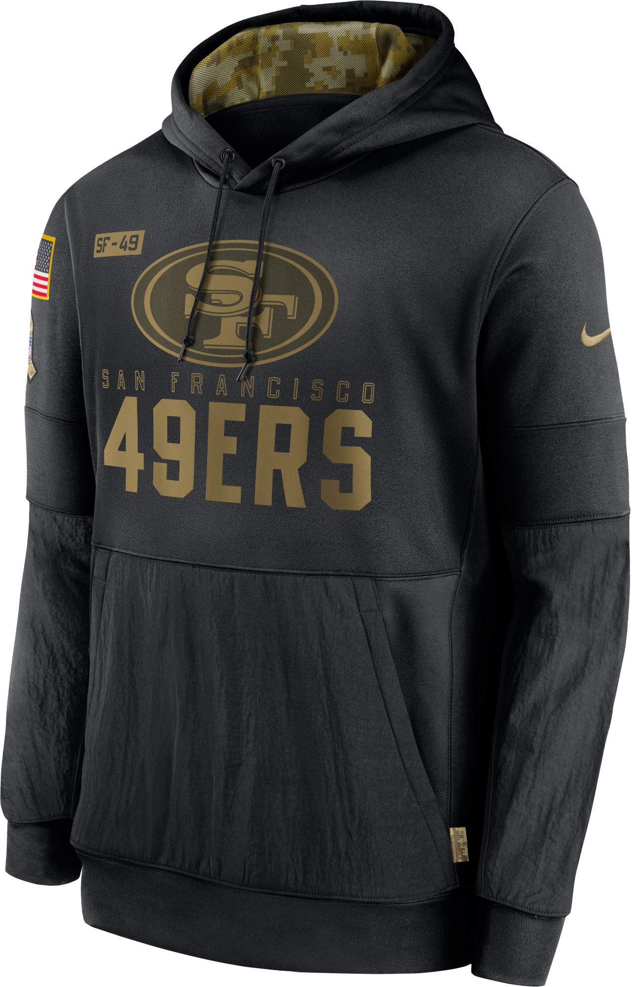 49ers salute to service bomber jacket