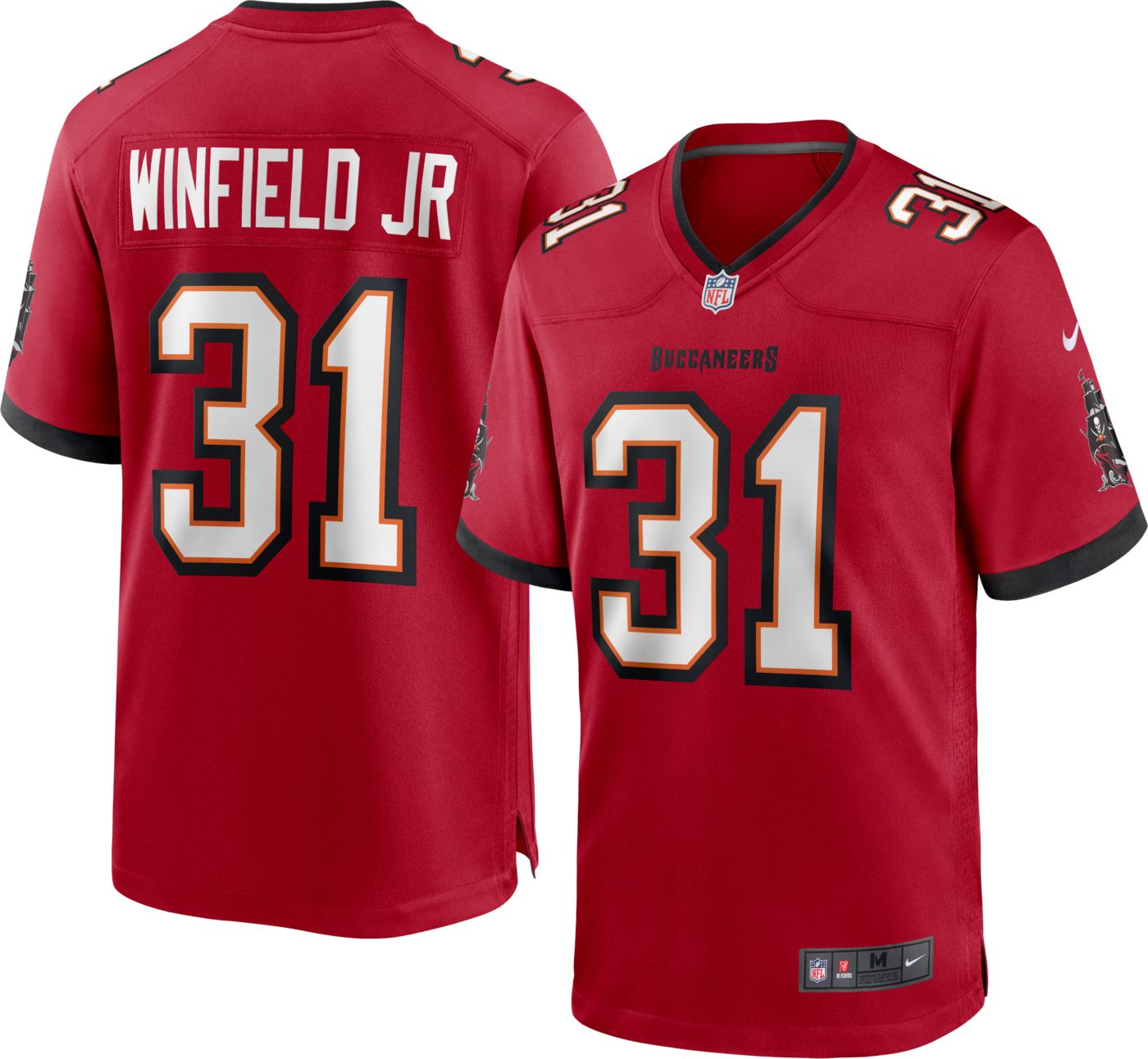 Nike Men s Tampa Bay Buccaneers Antoine Winfield Jr. 31 Red Game Jersey Dick s Sporting Goods