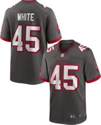 Tampa Bay Buccaneers Devin White #45 Nike White Bound Game Jersey