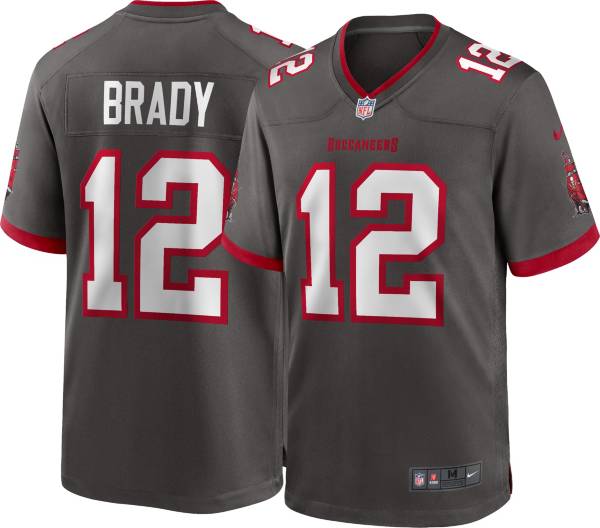 Black Nike Tampa Bay Buccaneers Brady #12 Jersey