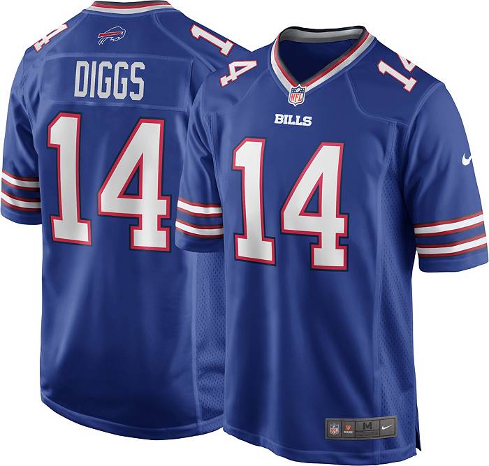 Stefon Diggs #14 Nike NFL Buffalo Bills Home Blue Adult Football