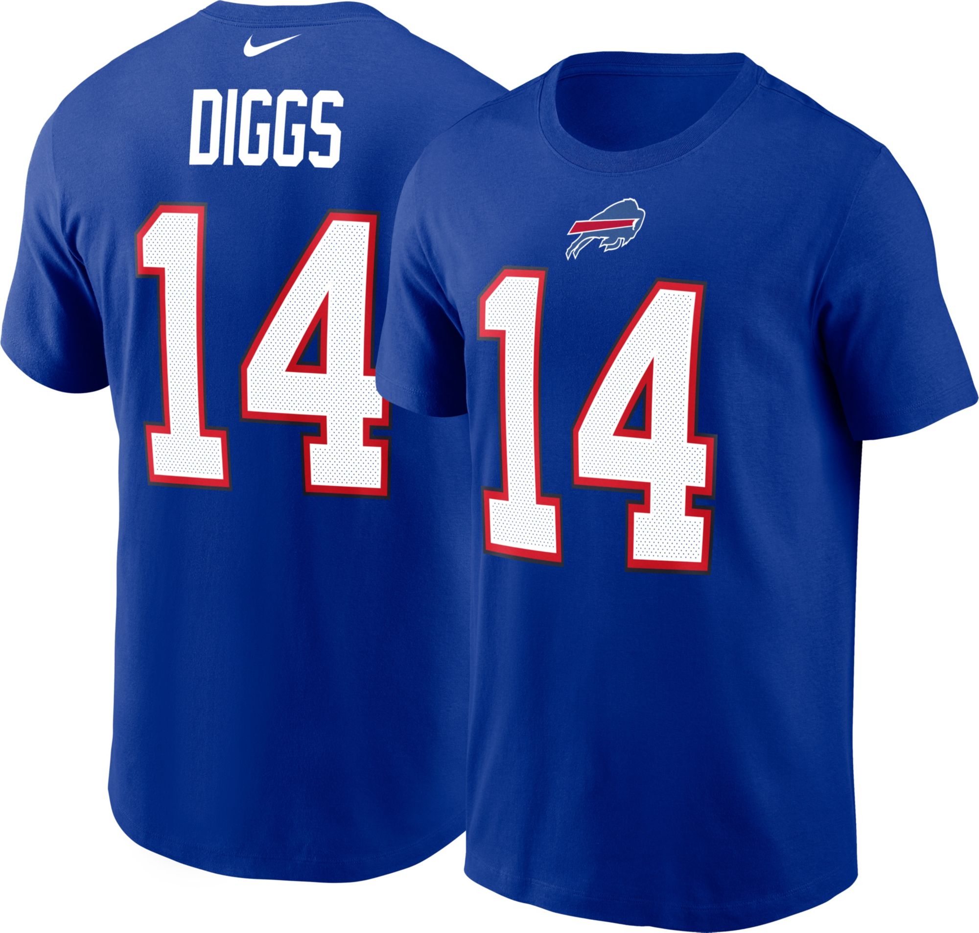 Buffalo Buffalo Bills No14 Stefon Diggs Men's White Nike Multi-Color 2020 Crucial Catch Limited Jersey