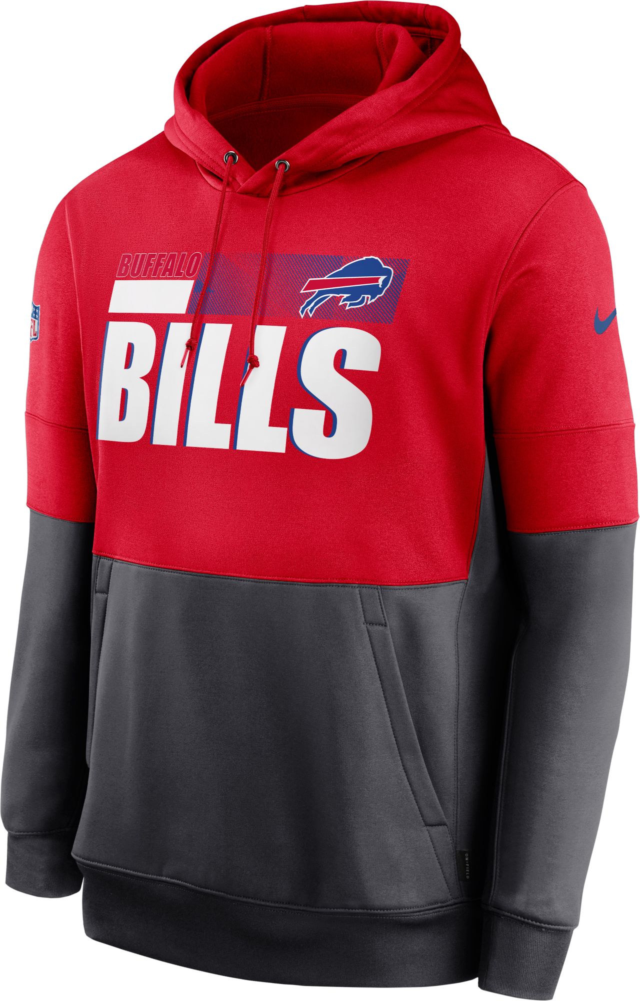 Nike Men's Buffalo Bills Sideline Club Royal Pullover Hoodie