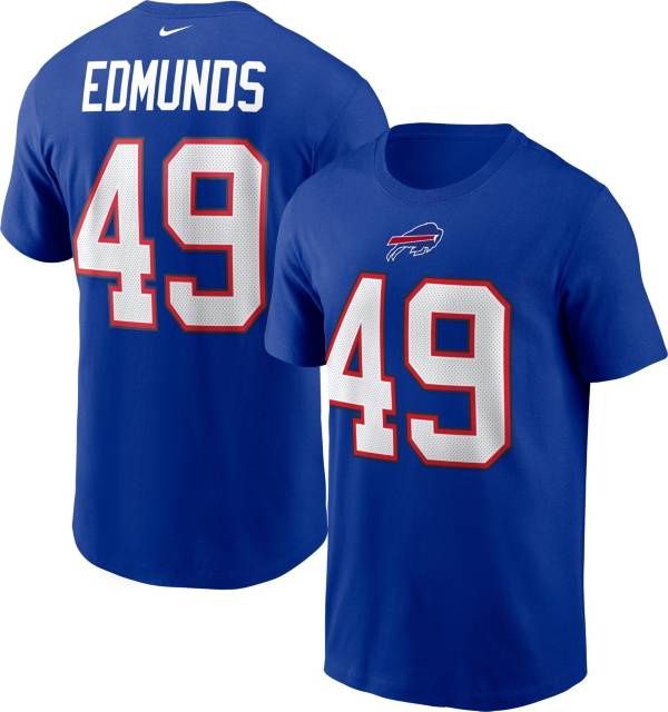 Nike Men's Buffalo Bills  Tremaine Edmunds #49 Legend Blue T-Shirt product image