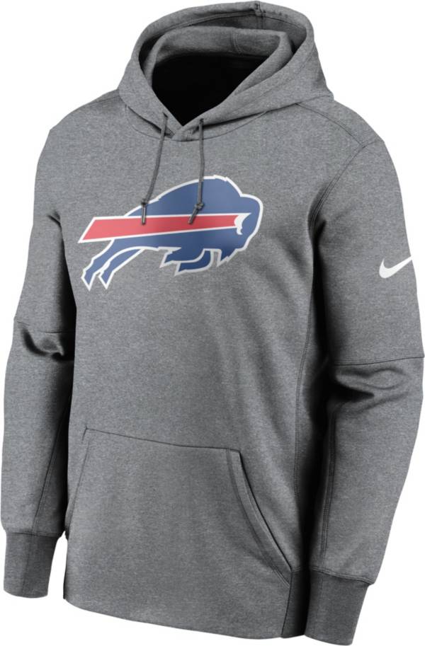 Download Nike Men's Buffalo Bills Sideline Therma-FIT Grey Pullover ...