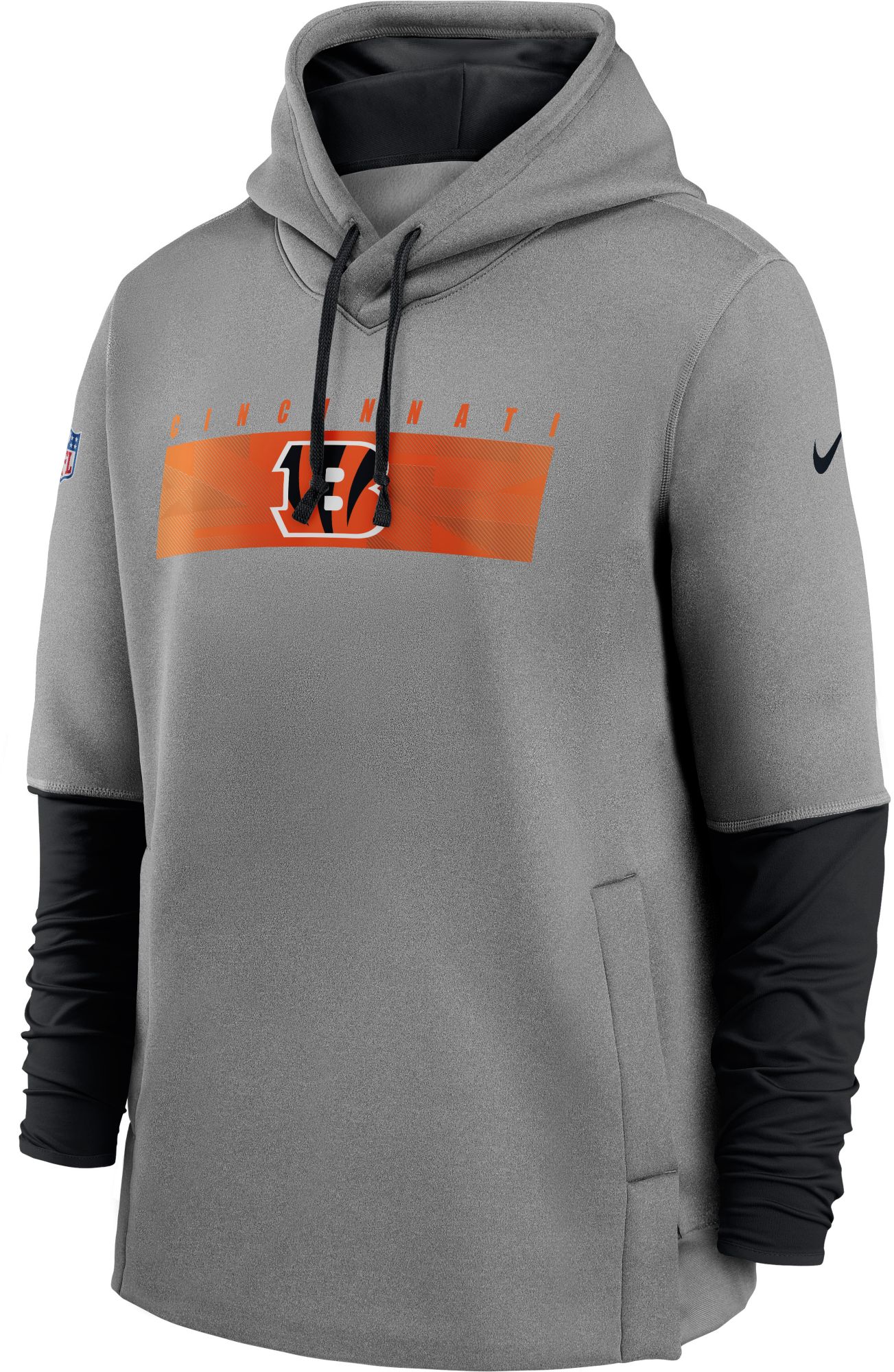 grey bengals sweatshirt