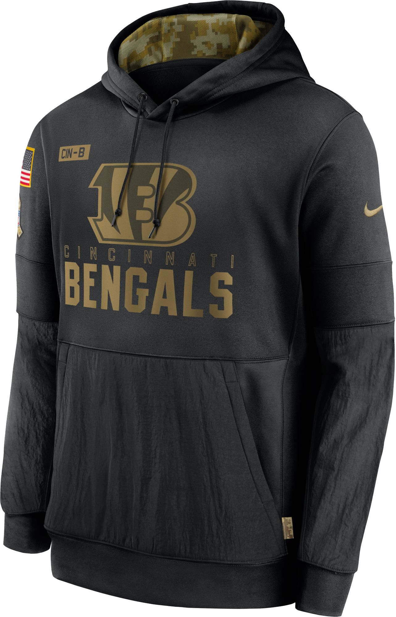 cincinnati bengals salute to service hoodie