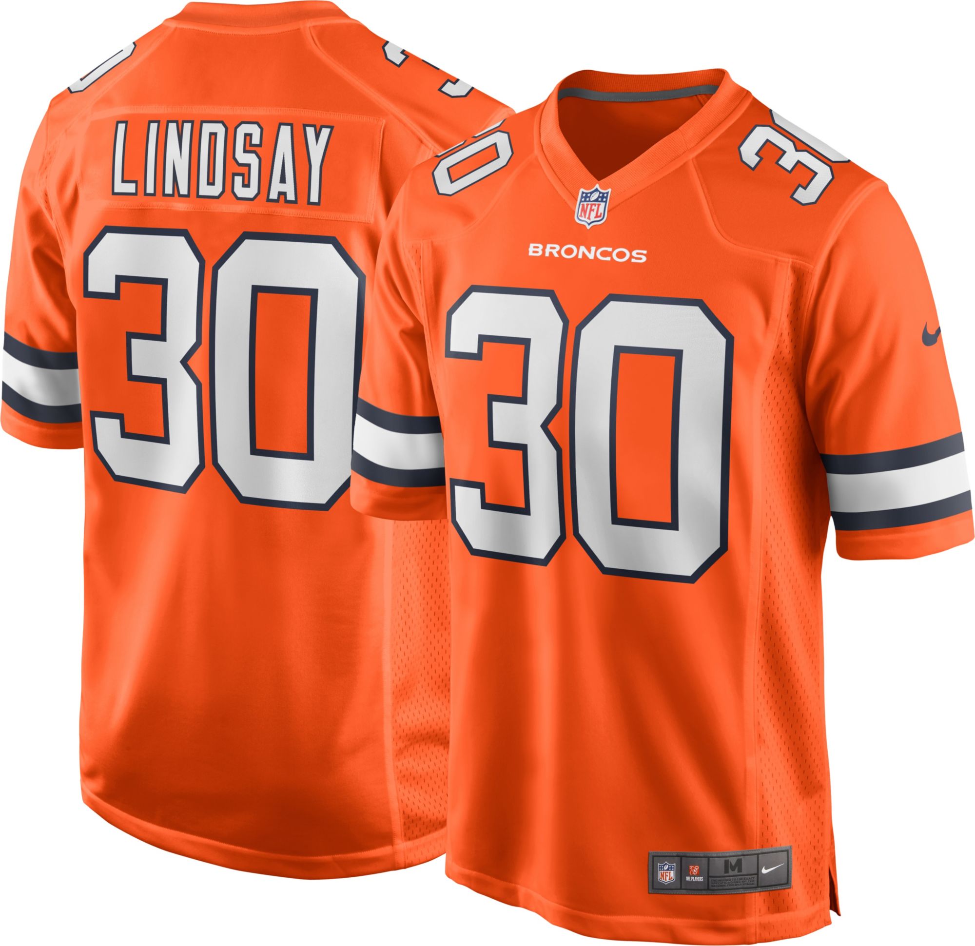phillip lindsay color rush jersey
