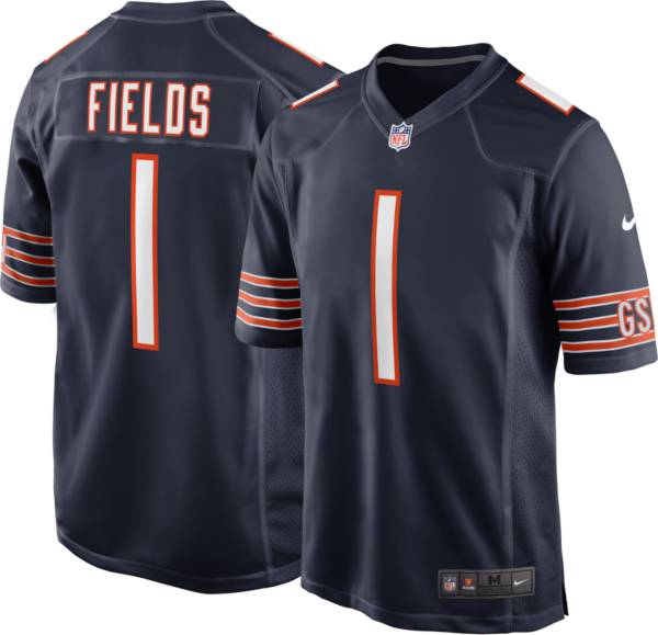 Nike Men's Chicago Bears Justin Fields White Alternate Game Jersey