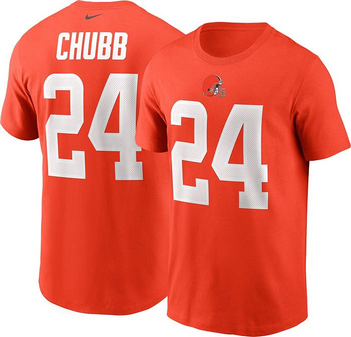 Men's Nike Nick Chubb Brown Cleveland Browns Game Player Jersey