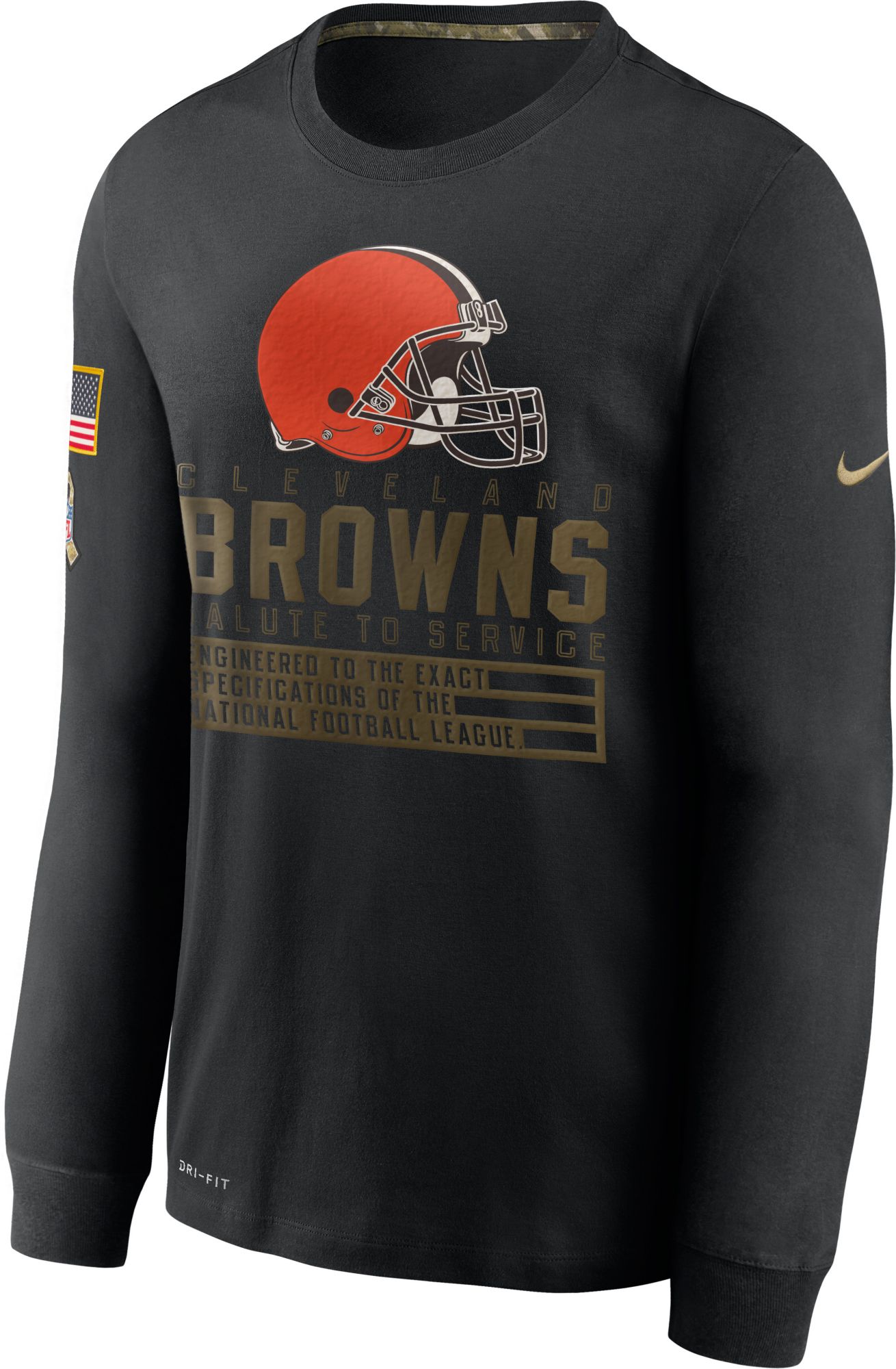 cleveland browns camo shirt