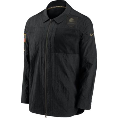 sorry, Nike Men's Salute to Service Cleveland Browns Black Shirt Jacket is currently out of stock