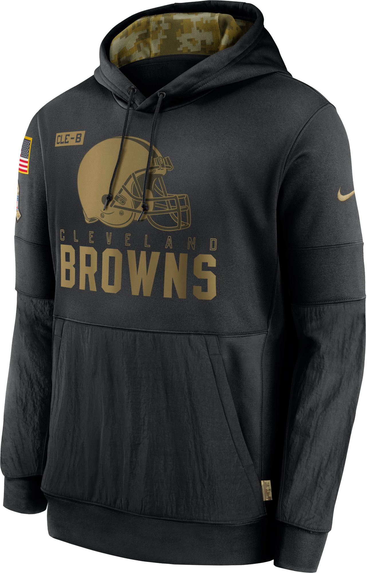 cleveland browns hooded sweatshirt