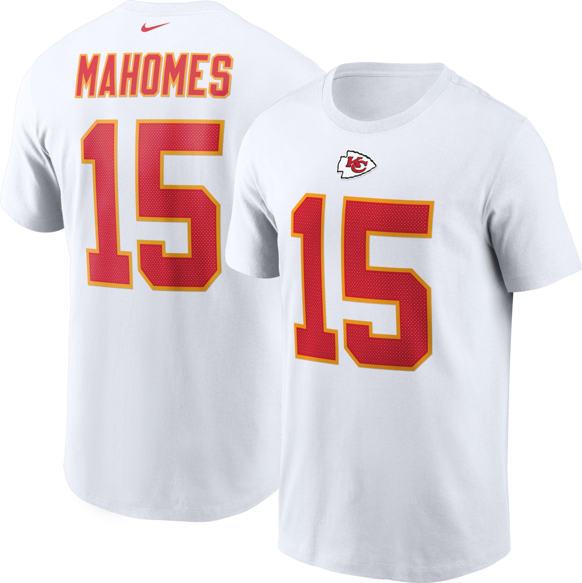 men's kansas city chiefs patrick mahomes nike red legend jersey