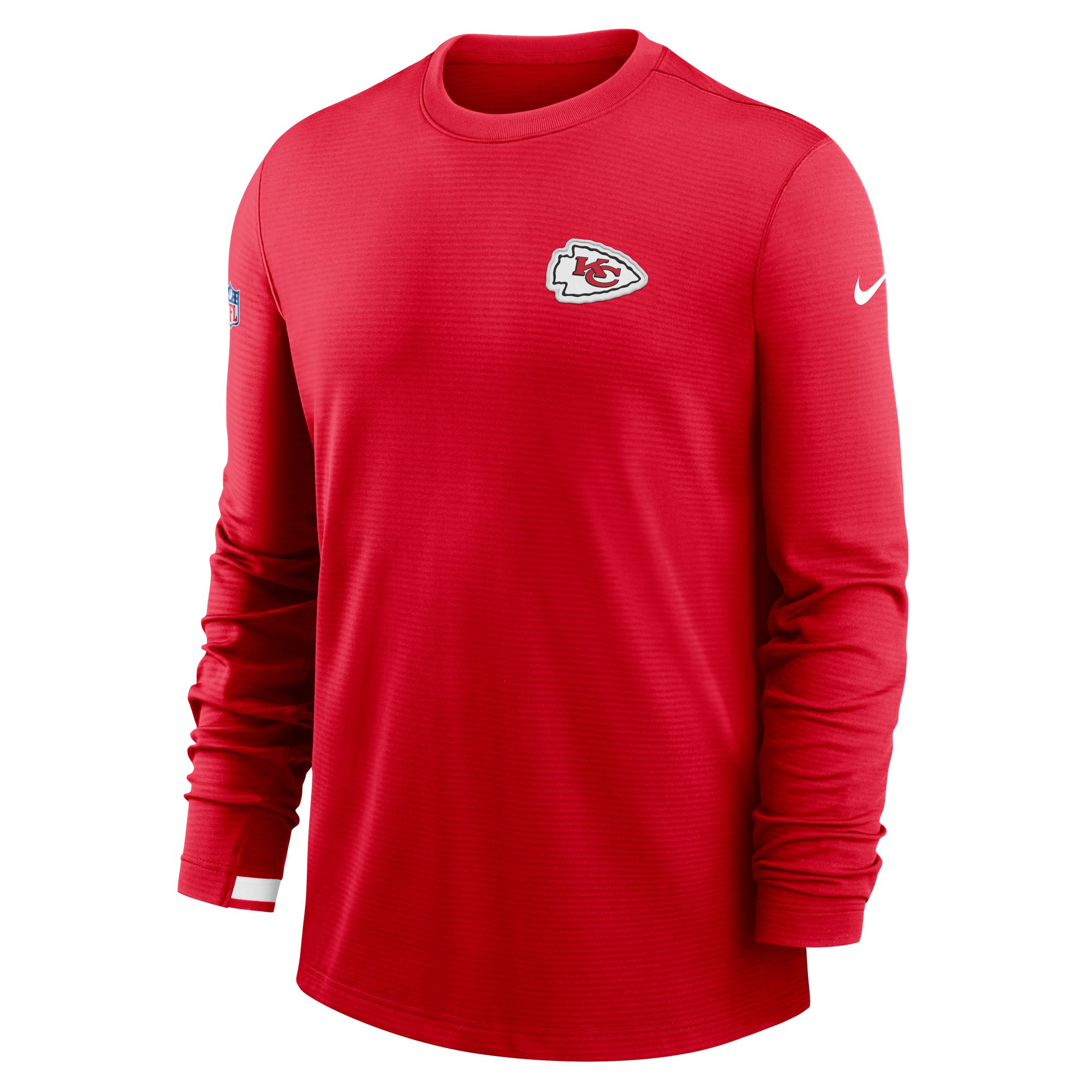 red long sleeve dri fit shirt