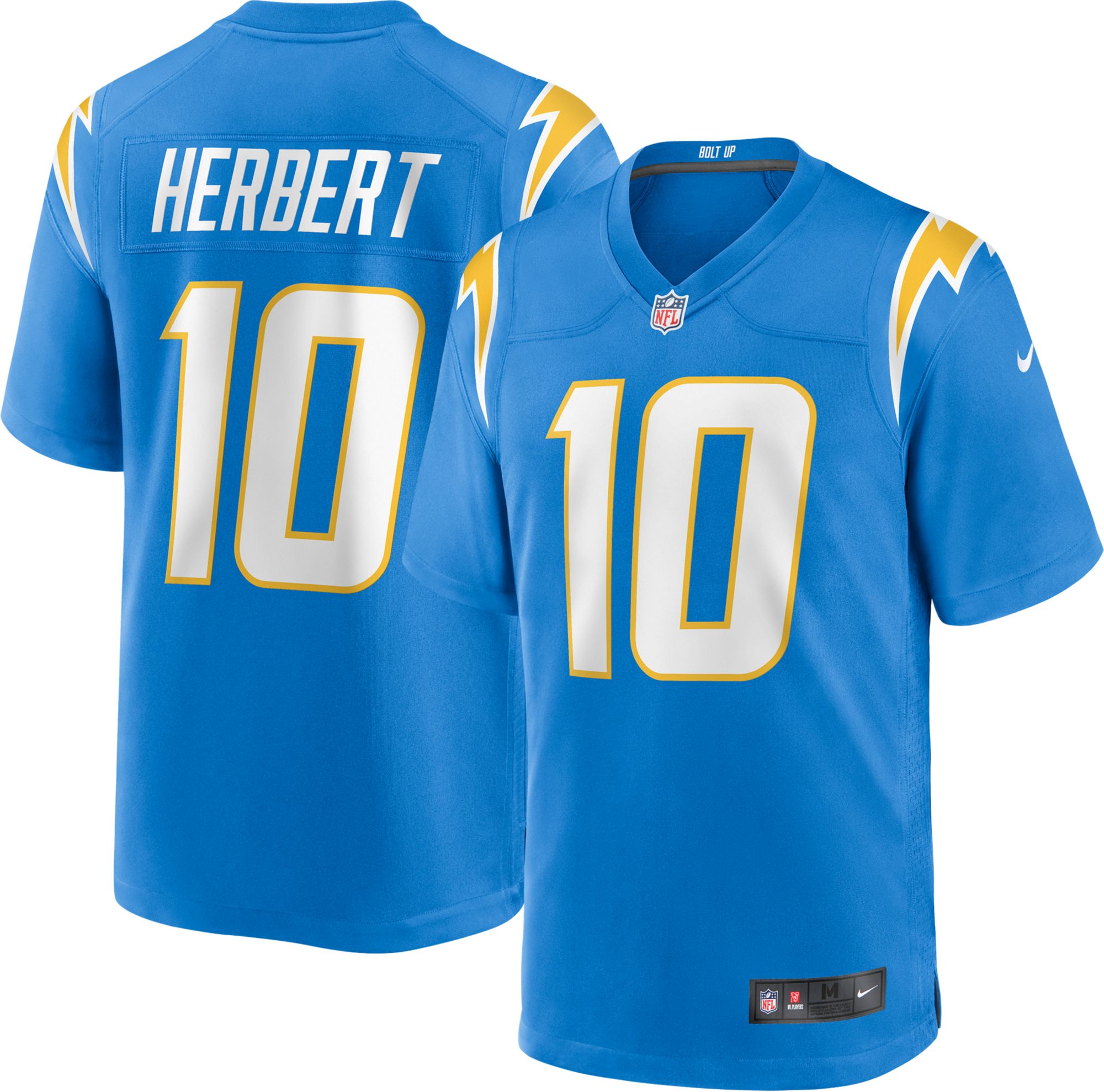 chargers herbert jersey