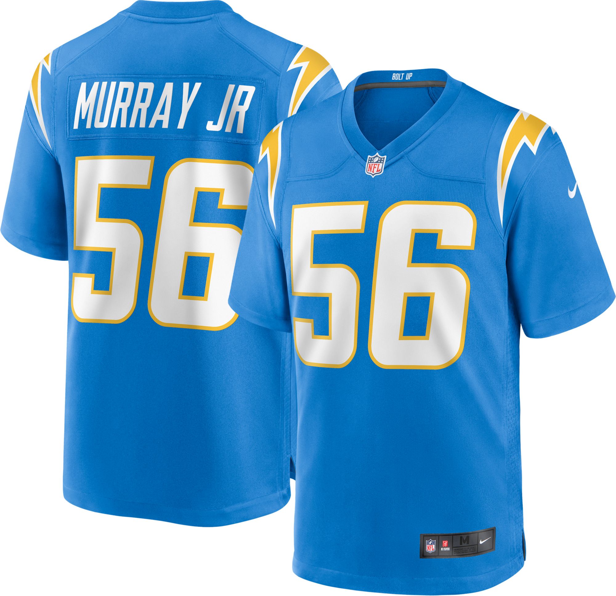 chargers game jersey