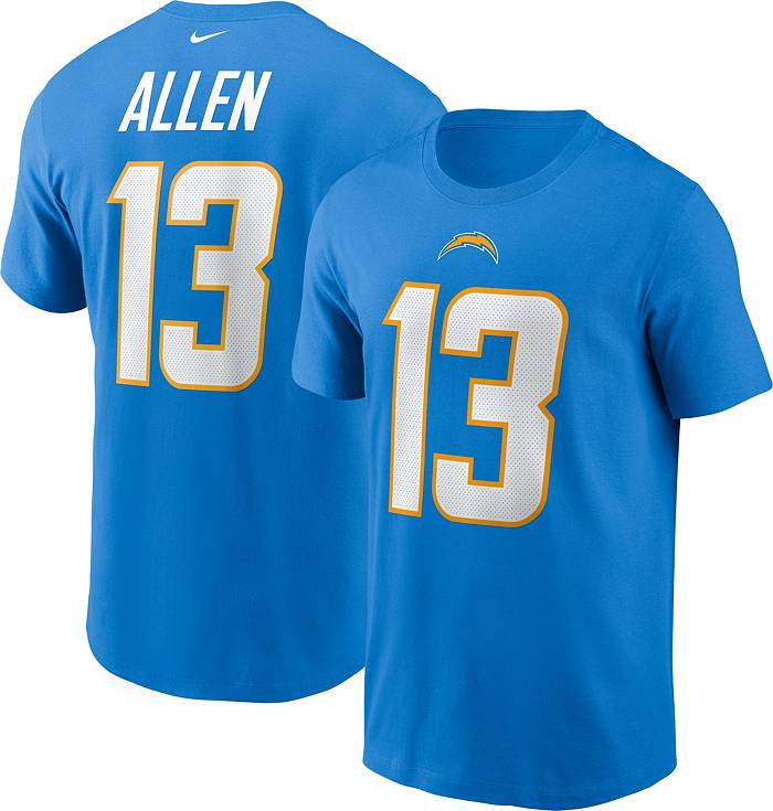 Nike Men's San Diego Chargers Keenan Allen #13 Legend Blue T-Shirt