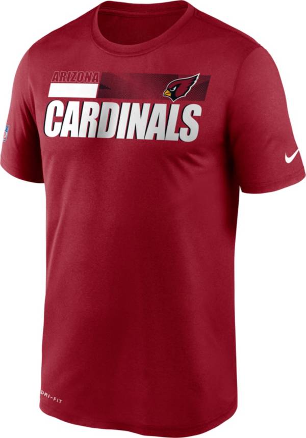 Nike Men's Arizona Cardinals Legend Performance Red T-Shirt