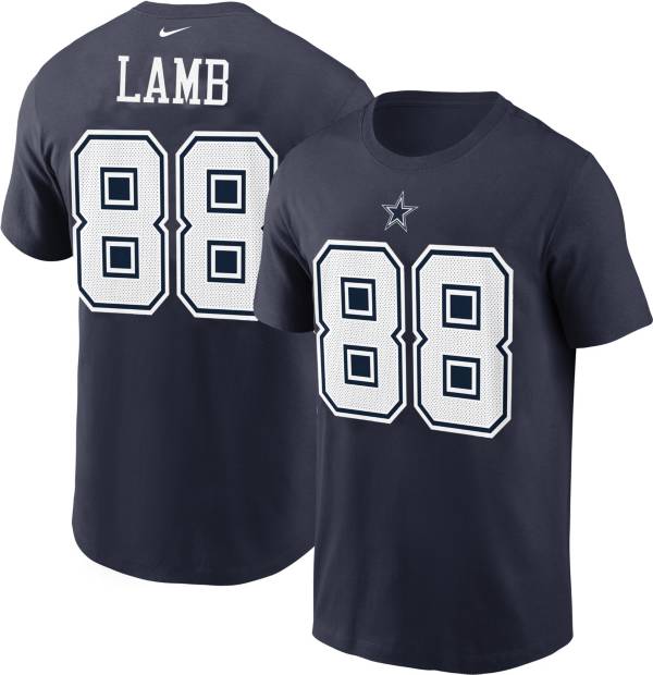 CeeDee Lamb Dallas Football Shirt 100% Cotton Jersey #88 Texas