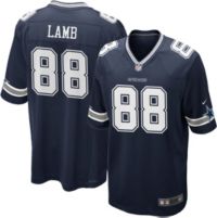 Nike Men's Dallas Cowboys CeeDee Lamb #88 Navy Game Jersey