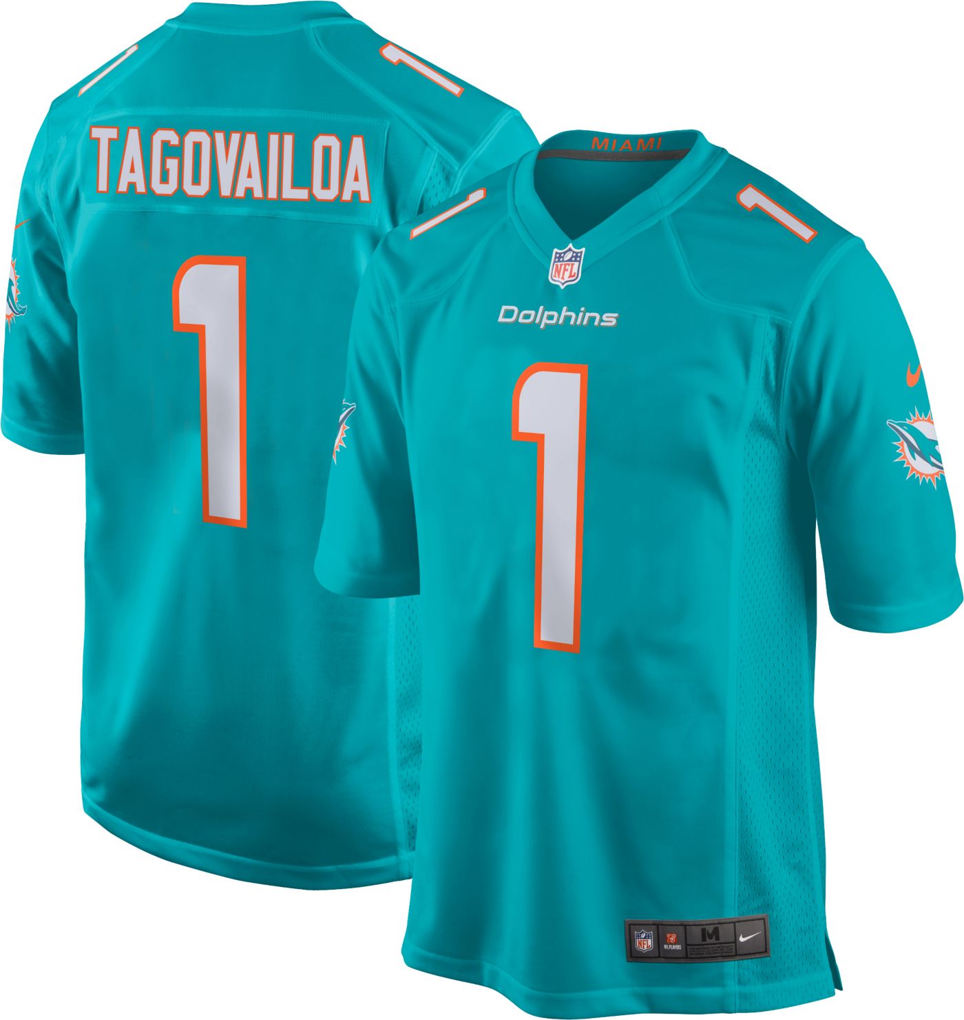 TUA newest TAGOVAILOA MIAMI DOLPHINS NFL ORANGE MEN XL JERSEY. NWT. STITCHED