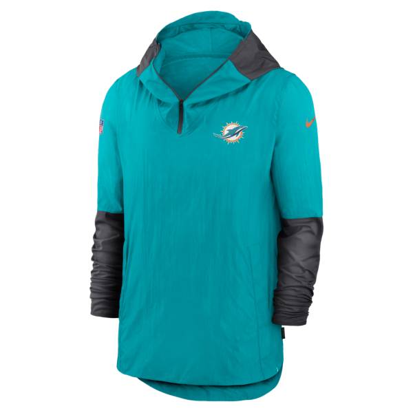 Nike Men's Miami Dolphins Sideline Dri-Fit Player Jacket