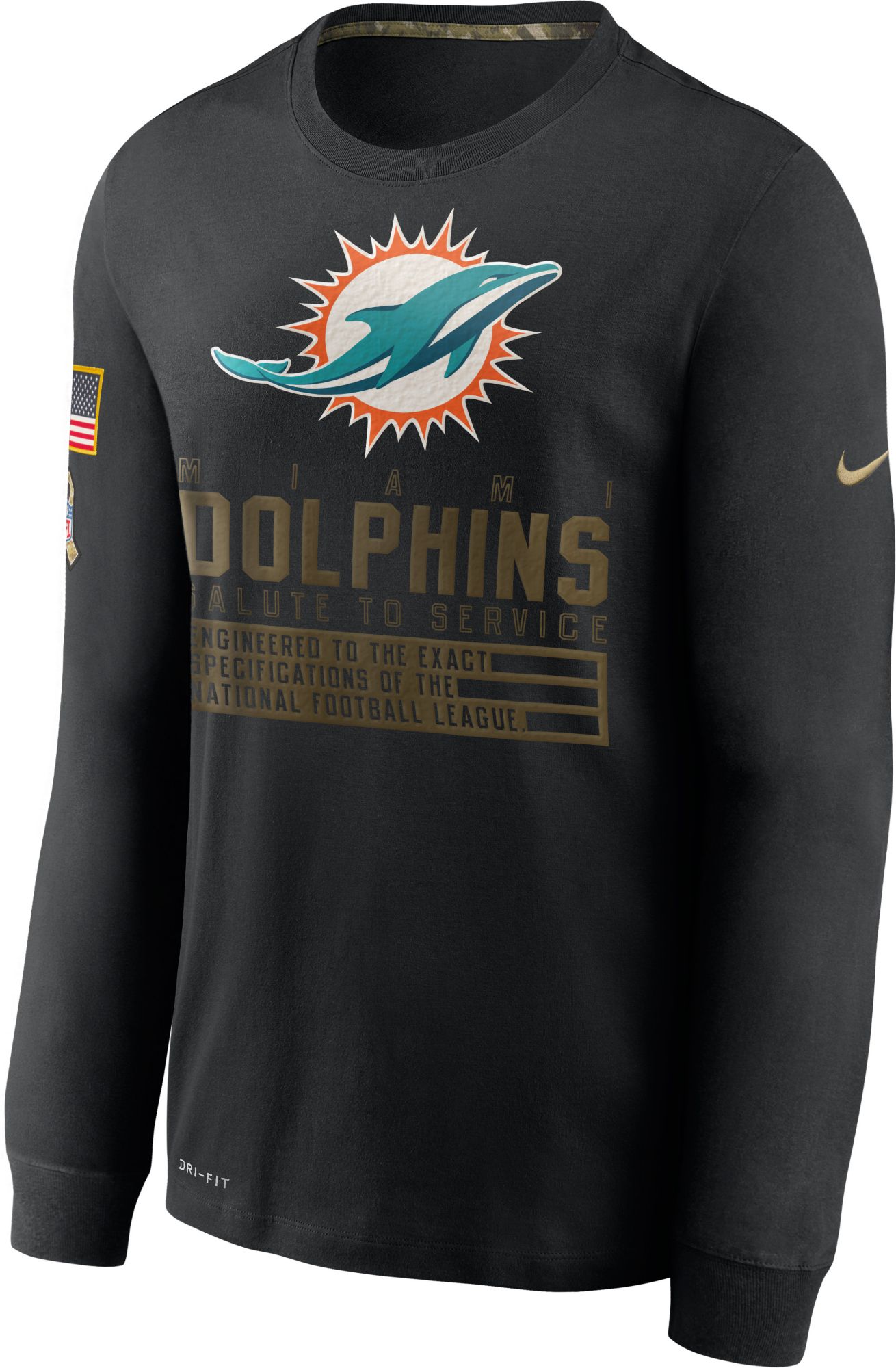 miami dolphins military jersey