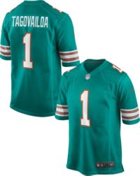 Green Nike NFL Miami Dolphins Tagovailoa #1 Team Jersey