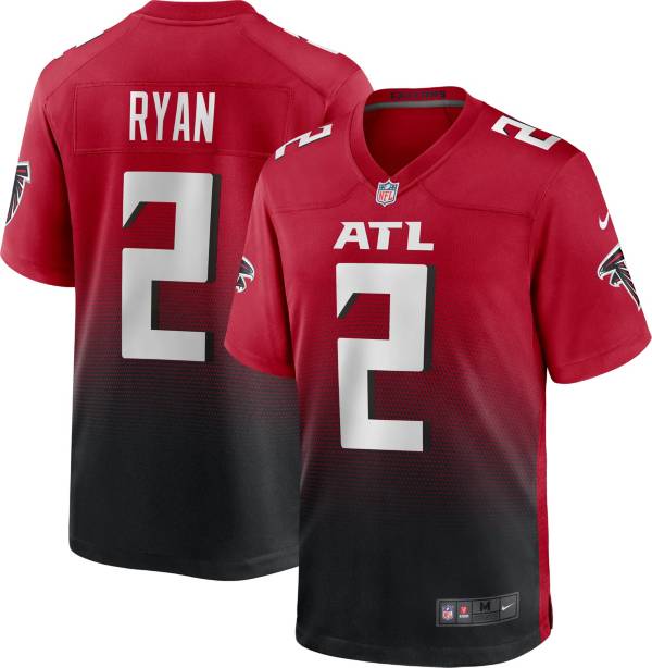 Nike Men's Atlanta Falcons Matt Ryan #2 Red/Black Game Jersey