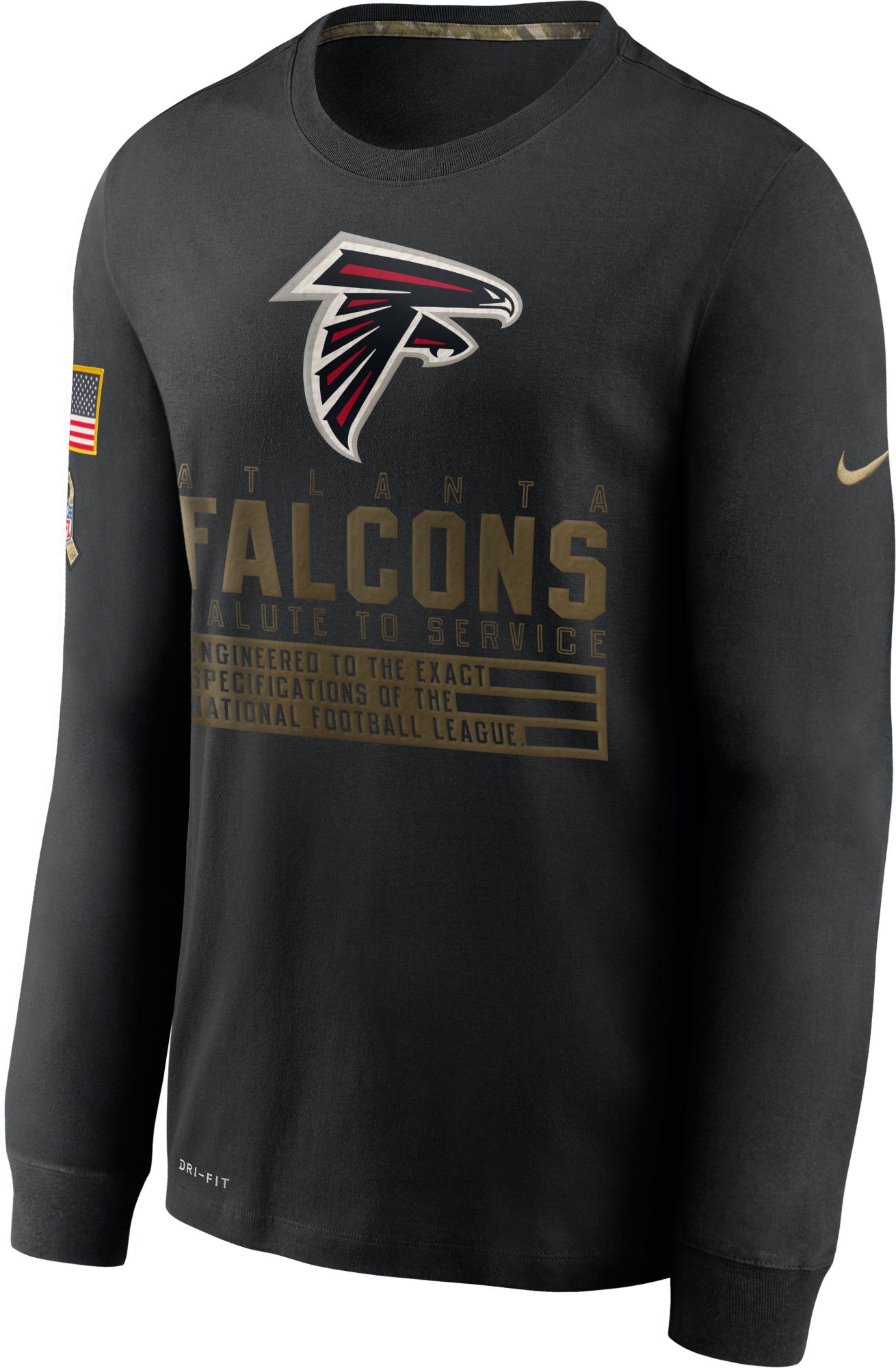 atlanta falcons salute to service jersey