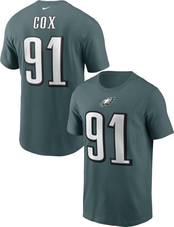 Nike Men's Philadelphia Eagles Fletcher Cox #91 Sport Teal T-Shirt product image
