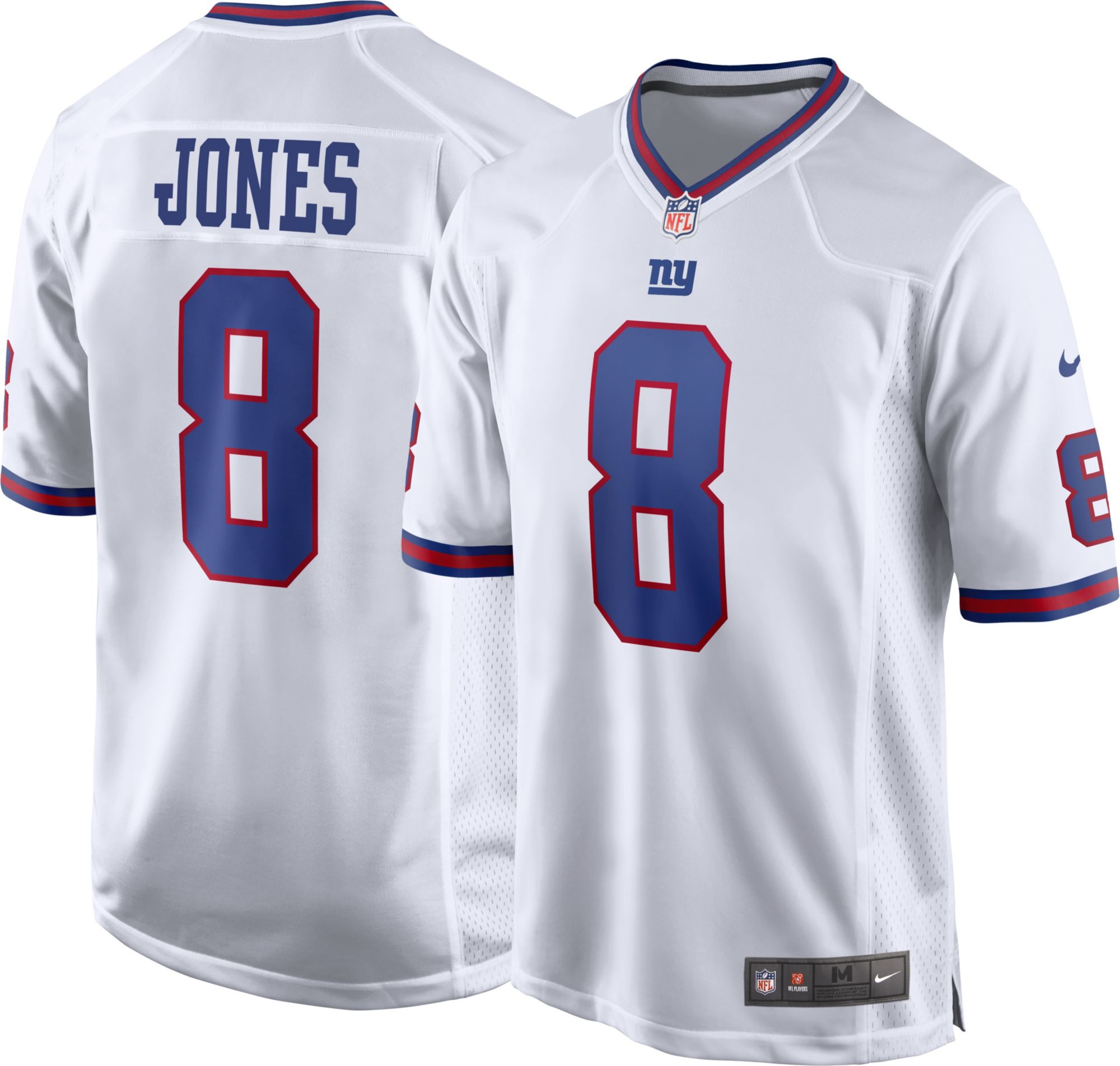 daniel jones white jersey