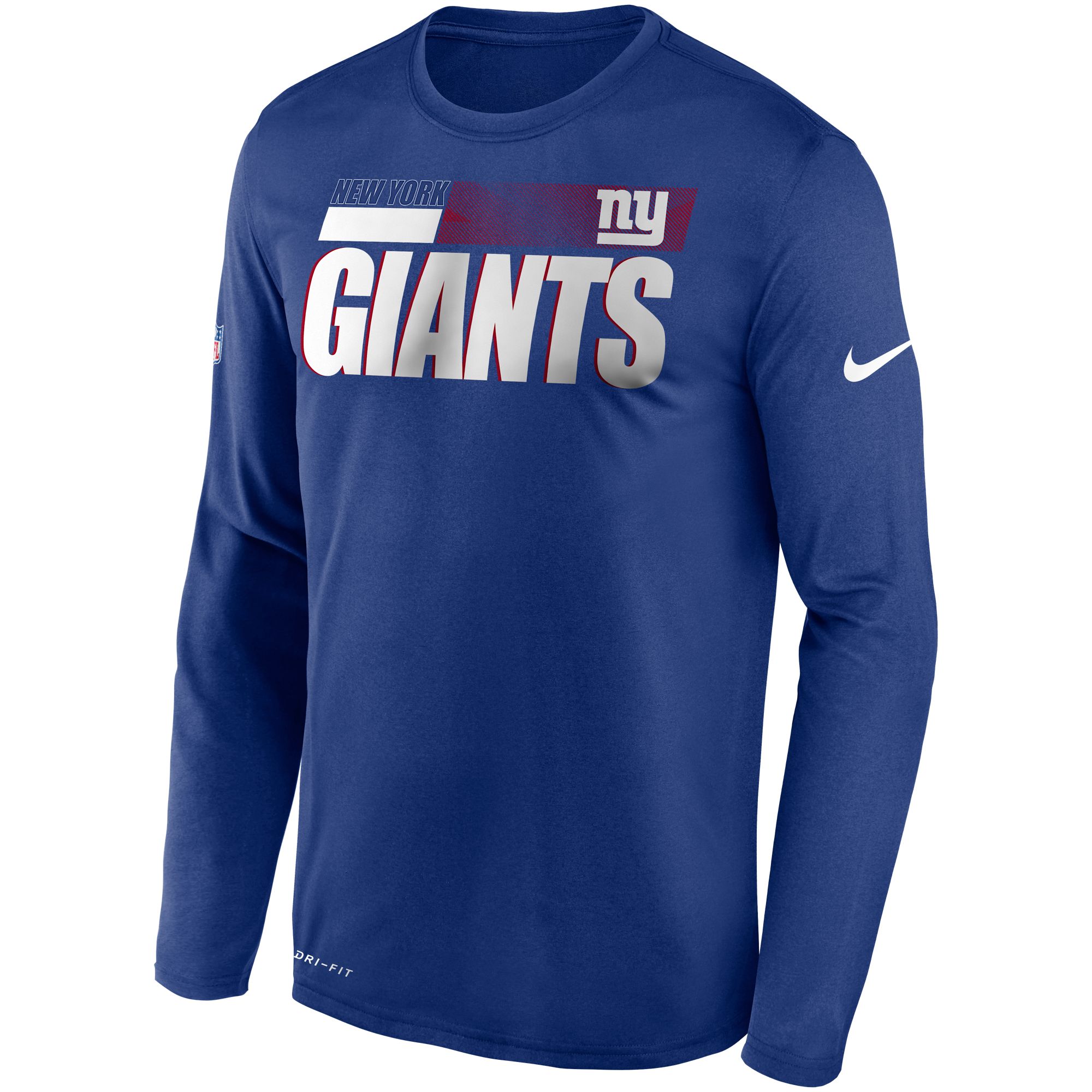 New York Giants Nike Historic Tri-Blend T-Shirt - Mens