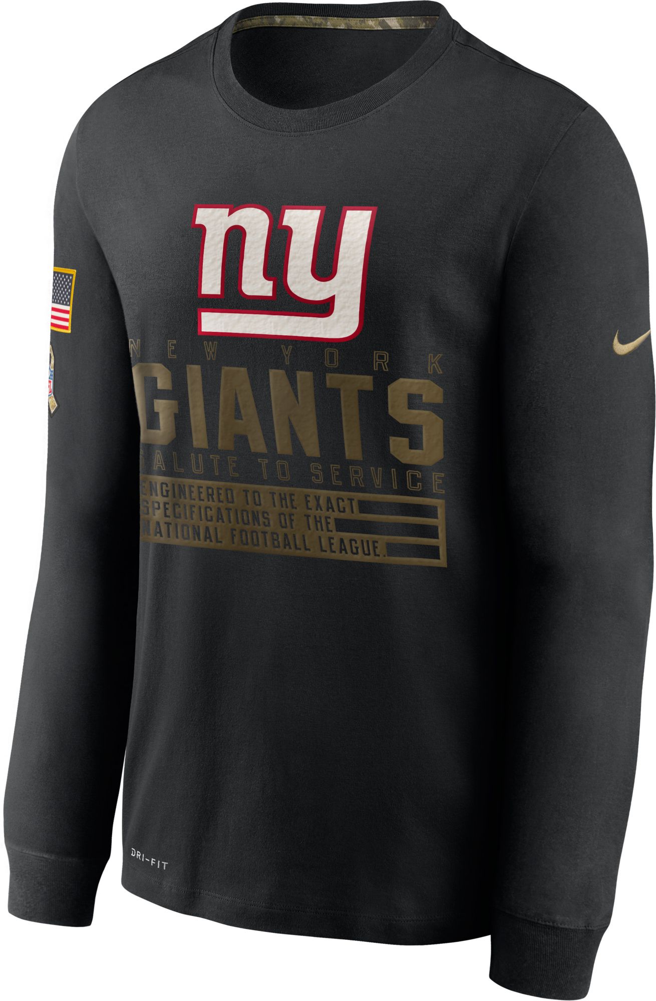 black new york giants shirt