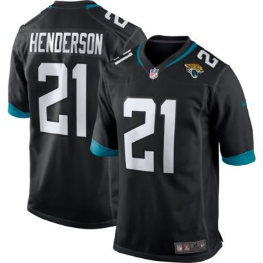 sorry, Nike Men's Jacksonville Jaguars C.J. Henderson #21 Black Game Jersey is currently out of stock