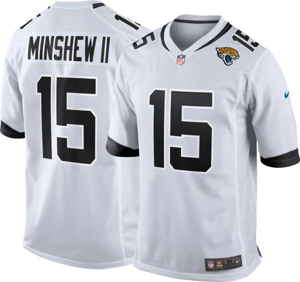 Nike Men's Jacksonville Jaguars Gardner Minshew II #15 White Game Jersey