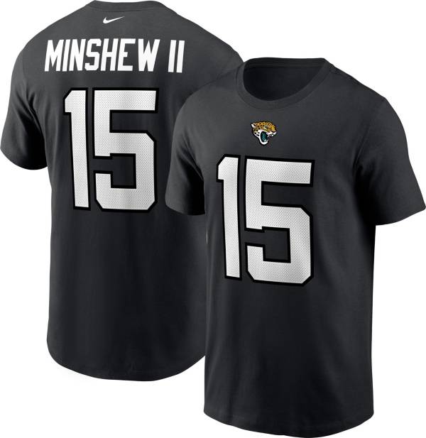 Nike Men's Jacksonville Jaguars Gardner Minshew #15 Legend Short-Sleeve T-Shirt