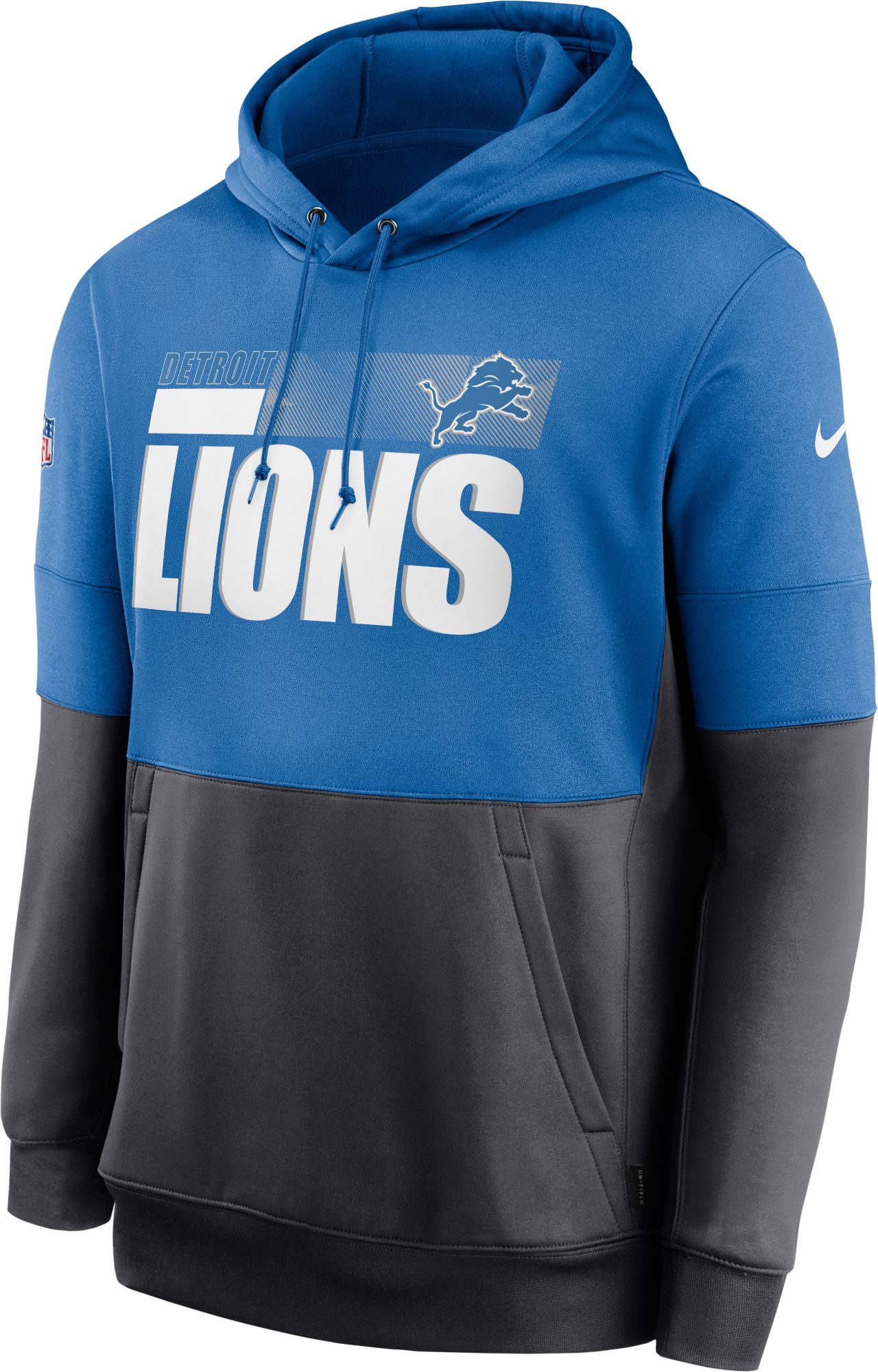 detroit lions sideline sweatshirt