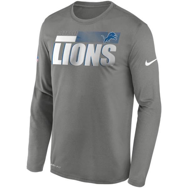 Nike Men's Detroit Lions Sideline Long Sleeve T-Shirt