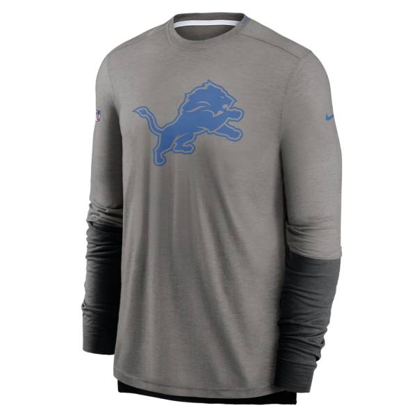 Nike Men's Detroit Lions Sideline Dri-Fit Player Long Sleeve T-Shirt