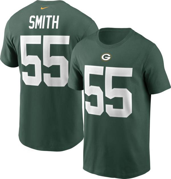 Nike Men's Green Bay Packers Za'Darius Smith #55 Legend Green T-Shirt