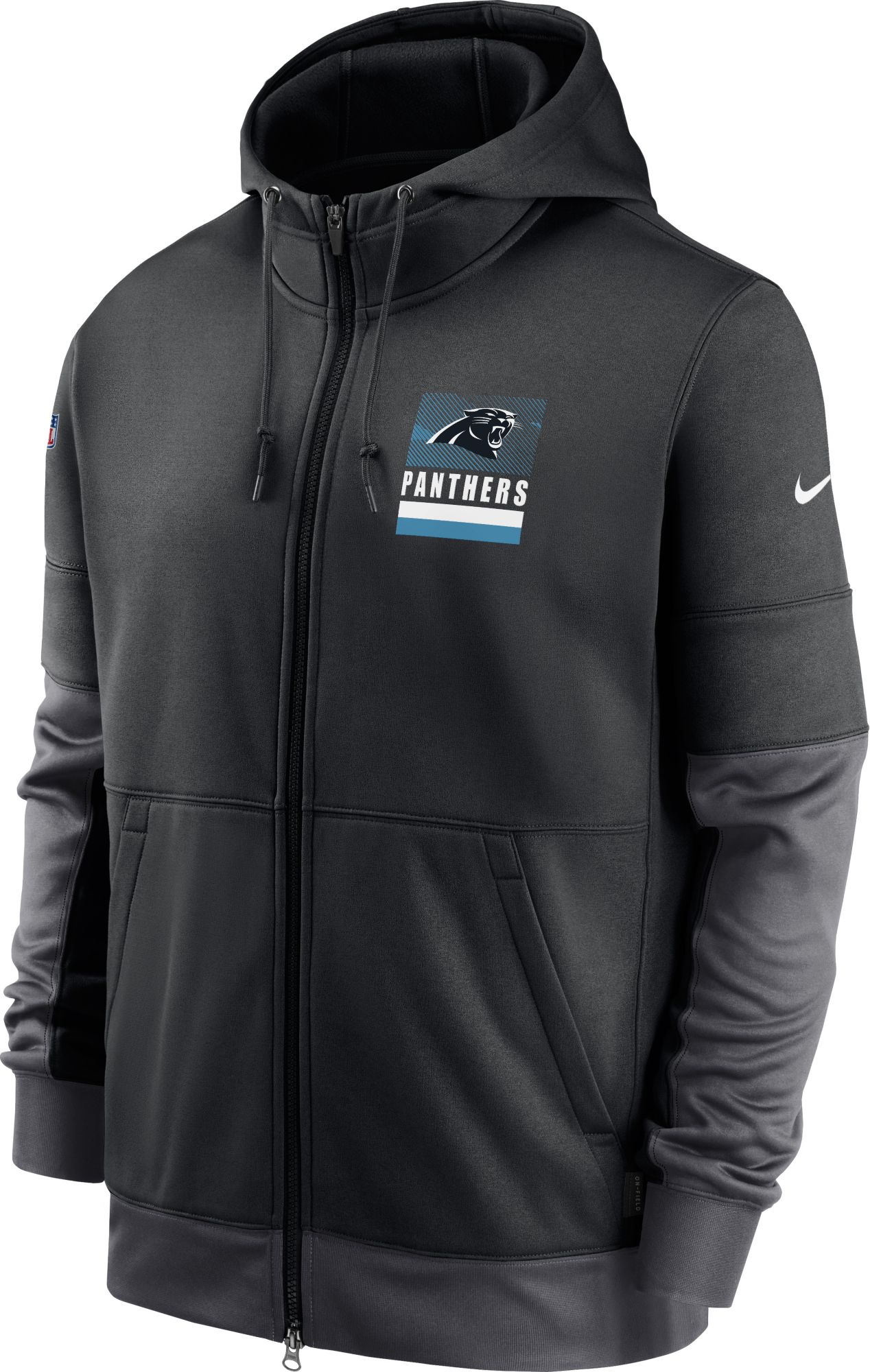 carolina panthers zip up hoodie