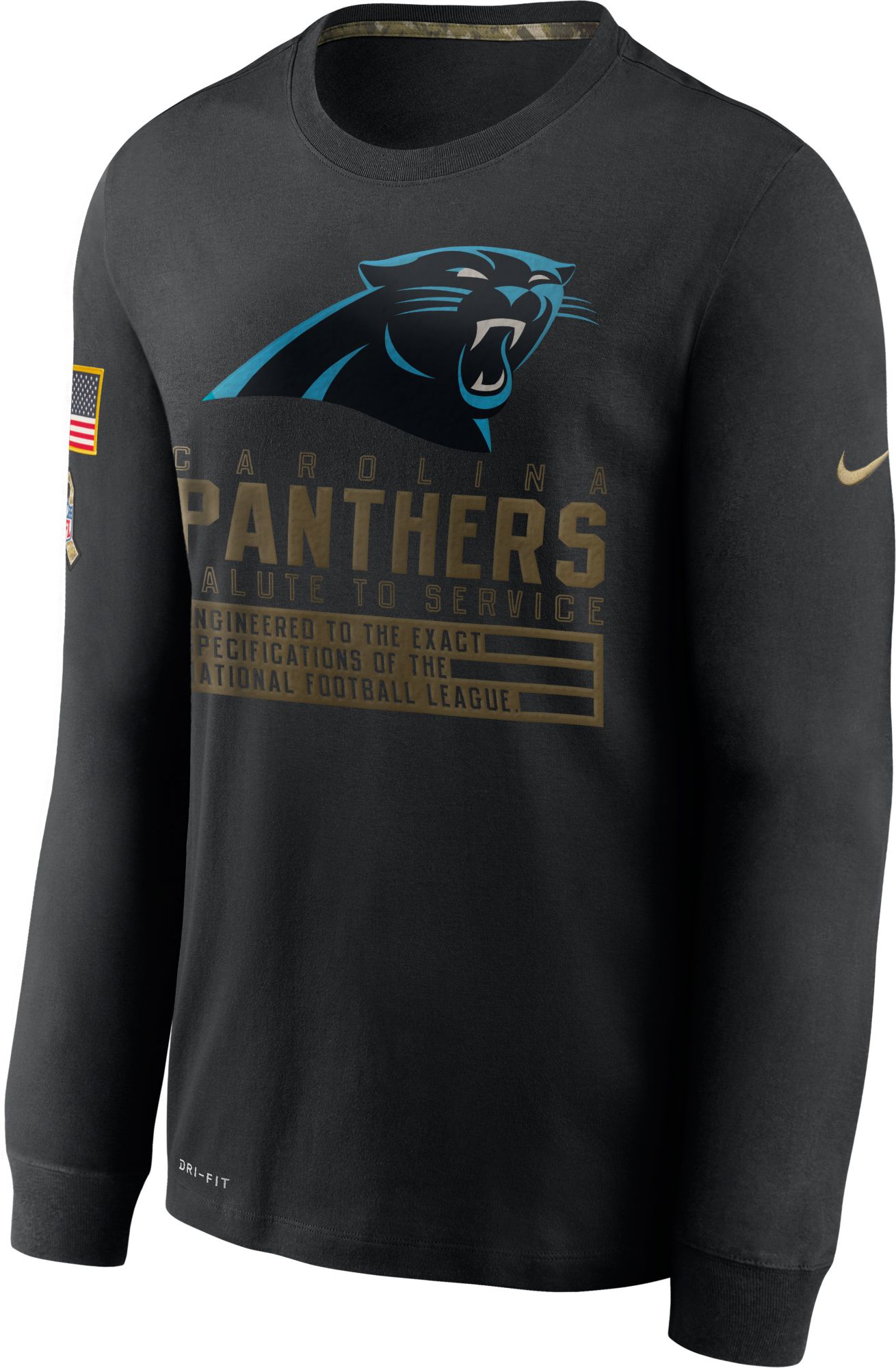 panthers salute to service jersey