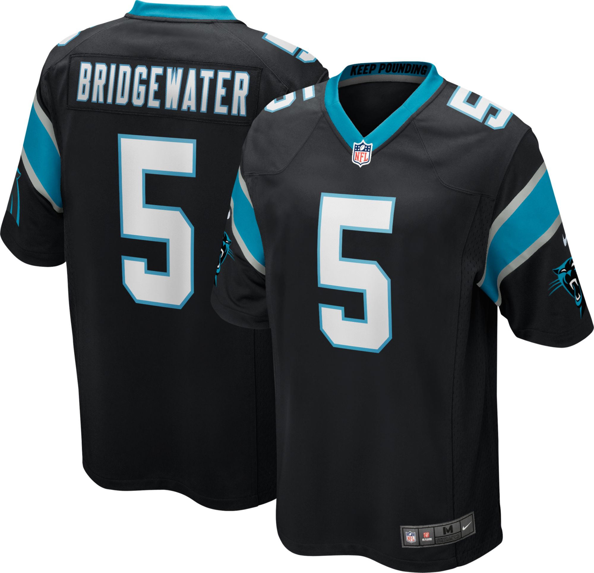 carolina panthers on field jersey