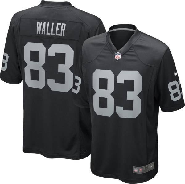Nike Men's Las Vegas Raiders Darren Waller #83 Black Game Jersey