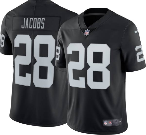 الشرخ عند الاطفال Men's Las Vegas Raiders #28 Josh Jacobs Black Shadow 2021 Vapor Untouchable Stitched Nike Limited Jersey الشرخ عند الاطفال